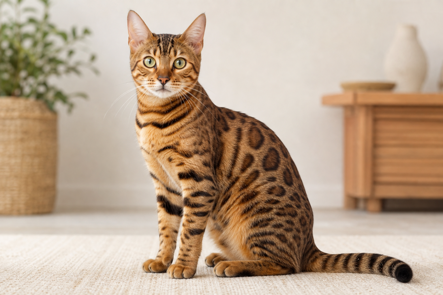 Zdjęcie kota Bengal