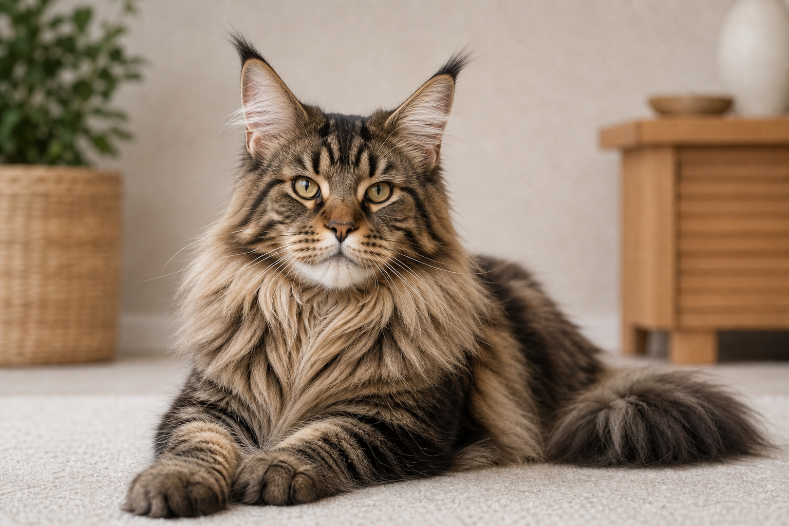 Zdjęcie kota Maine Coon