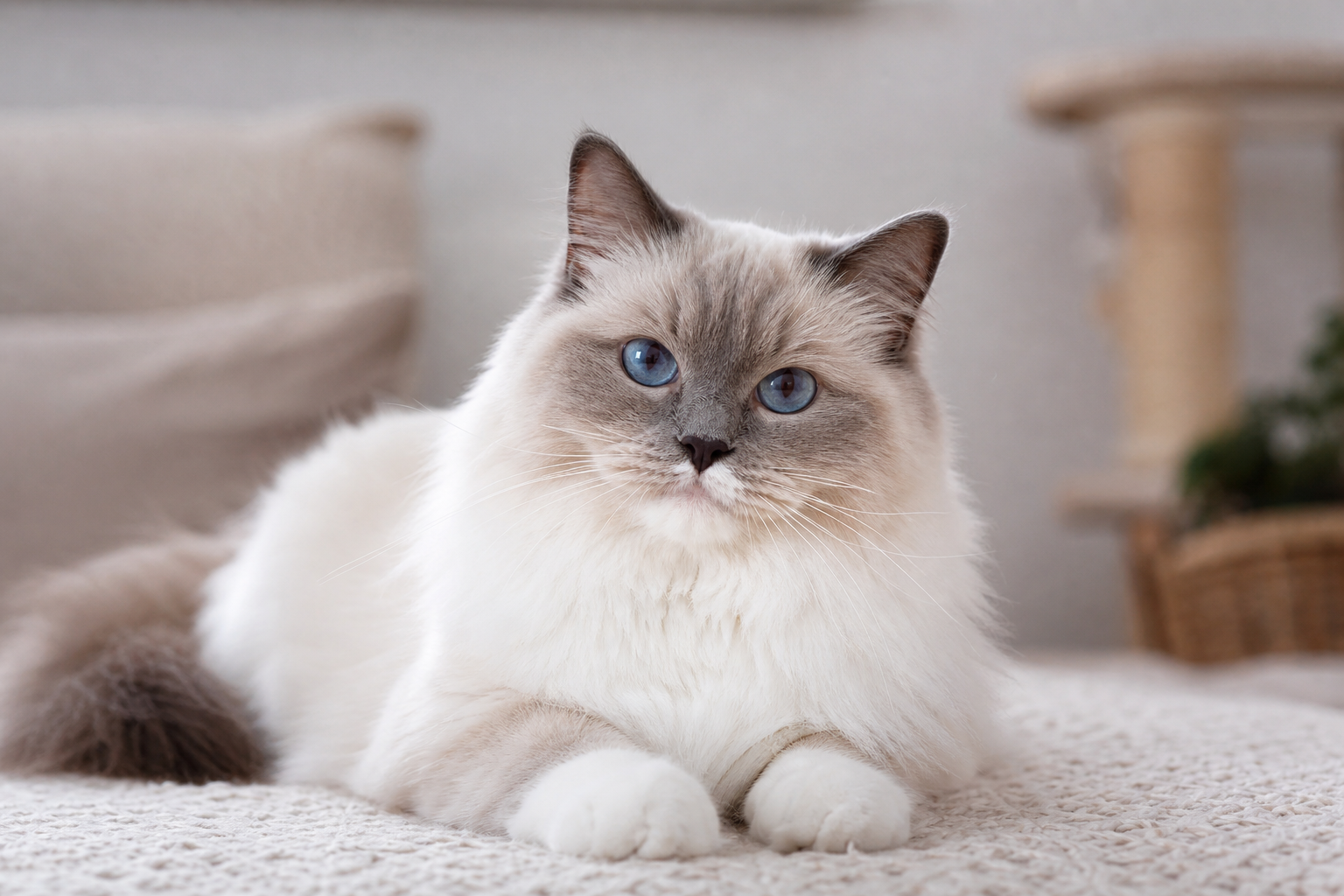 Zdjęcie kota Ragdoll