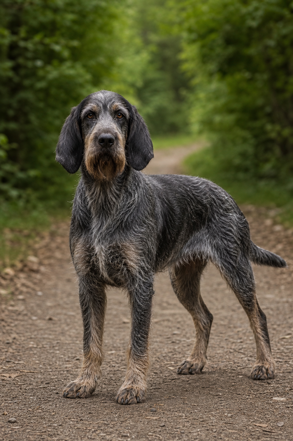 Zdjęcie rasy Spaniel pikardyjski niebieski